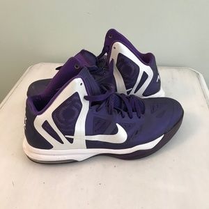 Nike Hyper Aggressor purple shoes